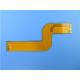 Multilayer Flexible PCBs be freely bent, wound, folded Polyimide PCBs at 0.25mm Thick With Immersion Gold