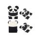 Cute Design Panda Pattern Felt Laptop Bag Custom Size Colour EN71 Approval