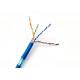 Ethernet FTP Cat6 Lan Cable Quick Installation 4 Pair Network Cable For Multi Media