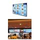 LED Touch Screen Digital Signage Display , Wall Mounted Advertising Display With Camera