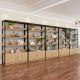 Grocery Store Metal Frame Wood Shelves Supermarket Easy Installation Durable