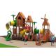 Hobbyhorse Wooden Climbing Frame Climbing Net Wooden Playhouse With Slide