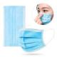 Sanitary Disposable Breathing Mask Civilian Three Layers Structure For Hospital Clinics