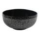 19CM / 7.5 Inch Ceramic Bowl For Salad With Metallic Glaze And Embossed Rim