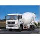 White Concrete Mixer Truck 8m3 10m3 12m3 14m3 Volume For Mixer Concrete