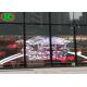 Transparent LED Screen Indoor P3.9-7.8 Full Color SMD Curved Led Video Wall Glass For Showcase