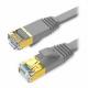 Gray 3 Ft Cat 7 Ethernet Patch Cable SFTP Shield Type High Performance
