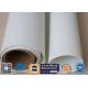 White PU Coated / Silicone Coated Fiberglass Fabric  For Welding Spark Protection