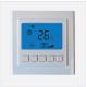 Electronic Digital Room Thermostat For Air Conditioning System , White Color
