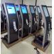 17 Inch QMS Ticket Dispenser Queue System Token Number Kiosk With Thermal Printer