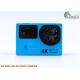 Dual Screen Wifi Cam Full Hd 1080p , 32GB Wireless Action Camera With Longest