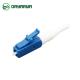 0.9mm PC Simplex LC APC Fiber Connector 16.7mm Boot Multimode