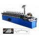 Blue Shutter Door Roll Forming Machine CE With 15 Rows