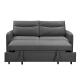 Hot selling high quality modern sofa coach with pull out bed for home use foldable 3 seat sofa bed