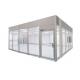 2500mm Height SUS304 Dust Free Cleanroom Lab , Iso7 2745m3/H Prefabricated Clean Room