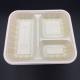 3 Compartment Plastic Packaging Box Food Tray Take Away Salad Food Container Tray Plastic Disposable Food Container