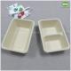 Biodegradable Wheat starw Fiber Atural Bagasse Fibers Sugarcane Paper 700ml Rectangular Pulp 2-Coms Meal Boxes With Lid