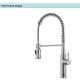 DC4.5-6.5V Motion Activated Sink Faucet Retractable Brushed Nickel Kitchen Mixer Tap