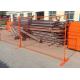 Welded Canadian Temporary Fence Panels , Metal Construction Fence Panels