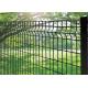 50×100mm 3D Security Fence Metal Wire Fence 5mm With Square Post