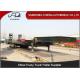 CE 4 Axles 100 Tons Low Bed Semi Trailer Carry Excavator Equipment