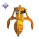 ISO 9001 Yellow Remote Control Grapple 20T Digger Log Grab