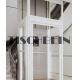 5 Persons 5 Floors Stainless Steel Structure Shaft Home Elevator Indoors Glass Walls VVVF Drive Stable Moving Low Noise