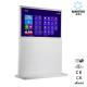 Android Remote Control Digital Signage Totem / Touch Screen Kiosk Stand