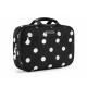 Eco Friendly Polka Dot H19CM Polyester Cosmetic Bag
