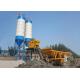 Stationary Concrete Batch Mix Plant Mixing Stations 75m3 / H Ready Mix Floating