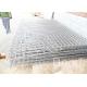 SS304 Welded Wire Mesh Sheet Sizes 0.5 - 2.4m Width , Galvanised Steel Mesh Sheets