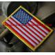 American flag military embroidery badge patches armband