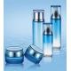 Preferred cream lotion glass bottle cylindrical cream lotion set bottle cosmetic glass bottle