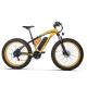 Green 26*4.0 Electric Fat Bike with 48V 15AH Lithium Battery and 500W Bafang Motor