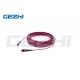 12Core Data Center Om4 Red Rose Round Mtp Mpo Optical Cable Patch Cord