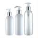180ml/200ml/250ml Capacity Round Shoulder Cylinder PET Plastic Bottles with Lotion Pumps