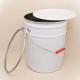 18 Liter Airtight Seal Metal Bucket Of Grease UN Rated For Safe Storage