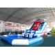 Huge Inflatable Water Parks With Swimming Pool /  Kids Water Slide