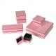 Square Shaped Jewelry Paper Boxes Heat Transfer Printing For Ring Storage