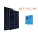 6KW Mono 350W 150m On Grid Rooftop Solar System