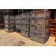 ISO Lockable Collapsible 1200mm Height 50x100 Steel Pallet Cages