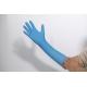 High Quality Free Samples Sky Blue Disposable Wholesale Medic Powder Free Long Sleeve Non Sterile Nitrile Gloves