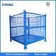 powder coated foldable steel wire mesh crate