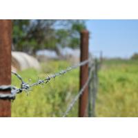 Use Of Prison Walls Anti Climb Double Strand Reverse Twist Barbed Wire