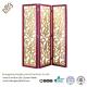 Aluminum Folding Partition Screens Hinges Solid Wood 3 Panel Room Divider