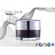 Black PMMA Plastic Cosmetic Jars for cosmetic skin care use 30ML 50ML SR-2386