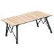 Bamboo Wood Anti Ultraviolet Foldable Outdoor Table For Picnic