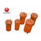 Alloy Steel Mining Carbide Button Bits , Hardest Drill Bits High Efficiency