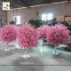 UVG 5ft cheap artificial trees with fake peach blossoms for wedding table center pieces