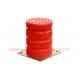 Red SUNNY Elevator Spare Parts Safety Components PU Buffer Size 14 - 16 mm